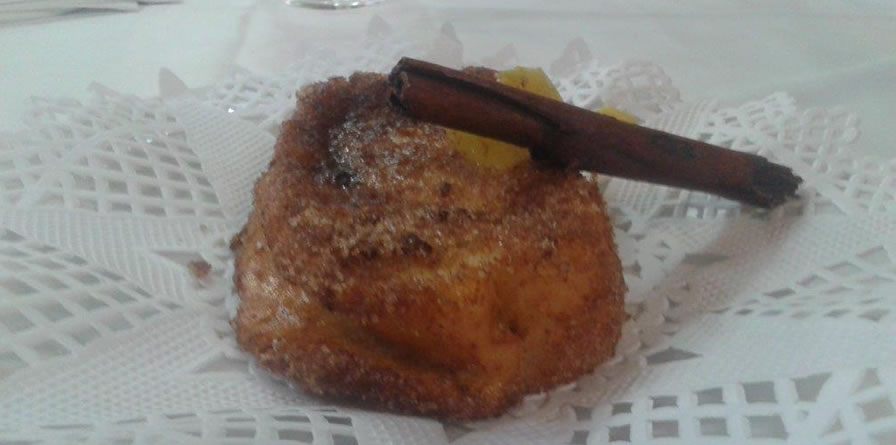 Torrijas caseras del restaurante
